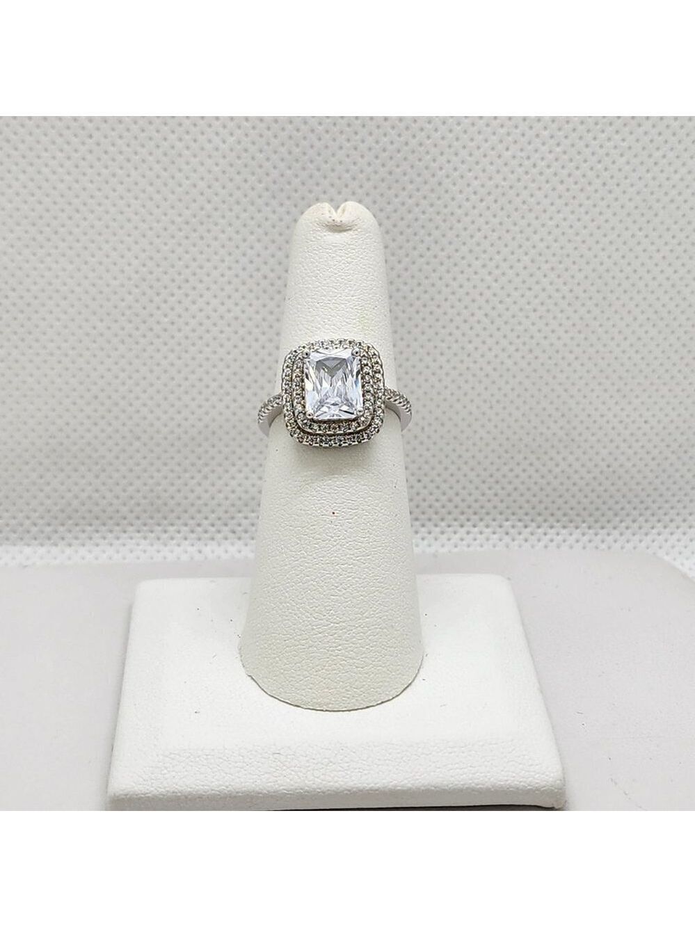 Brand New Sterling SIlver 925 Rectangle Ring